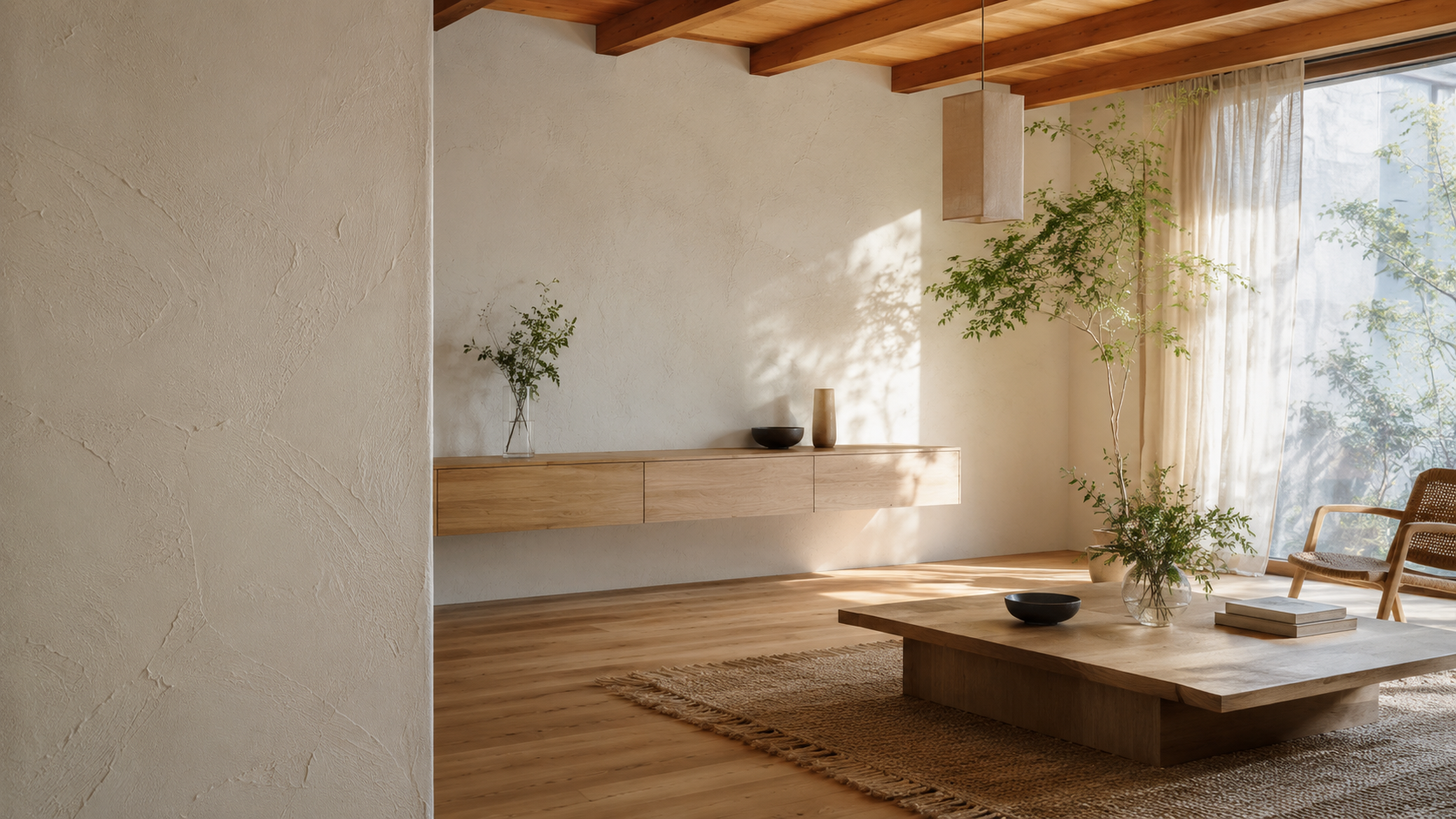 The craft of plastering — spaces that breathe with lime and diatomaceous earth