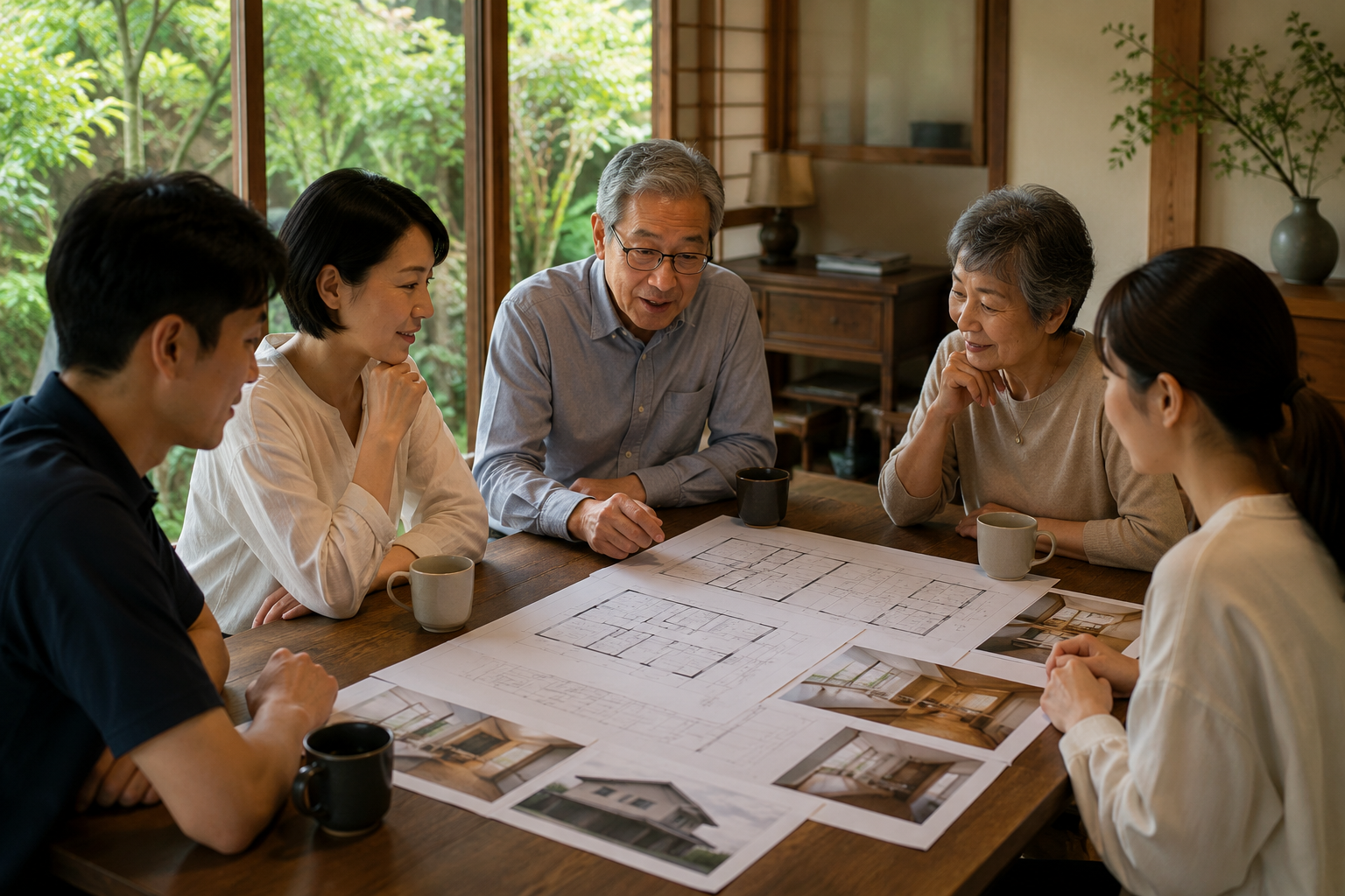 家族会議という設計図——住み継ぐ家づくりの対話術