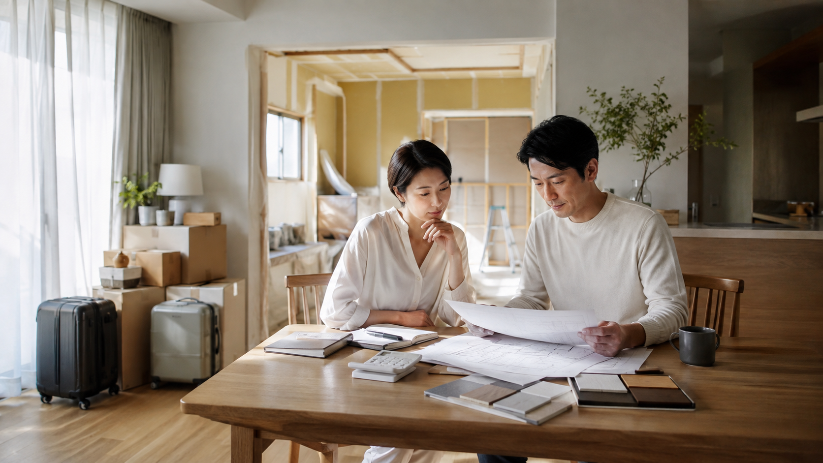 フルリノベーションと仮住まい——期間と費用の実際