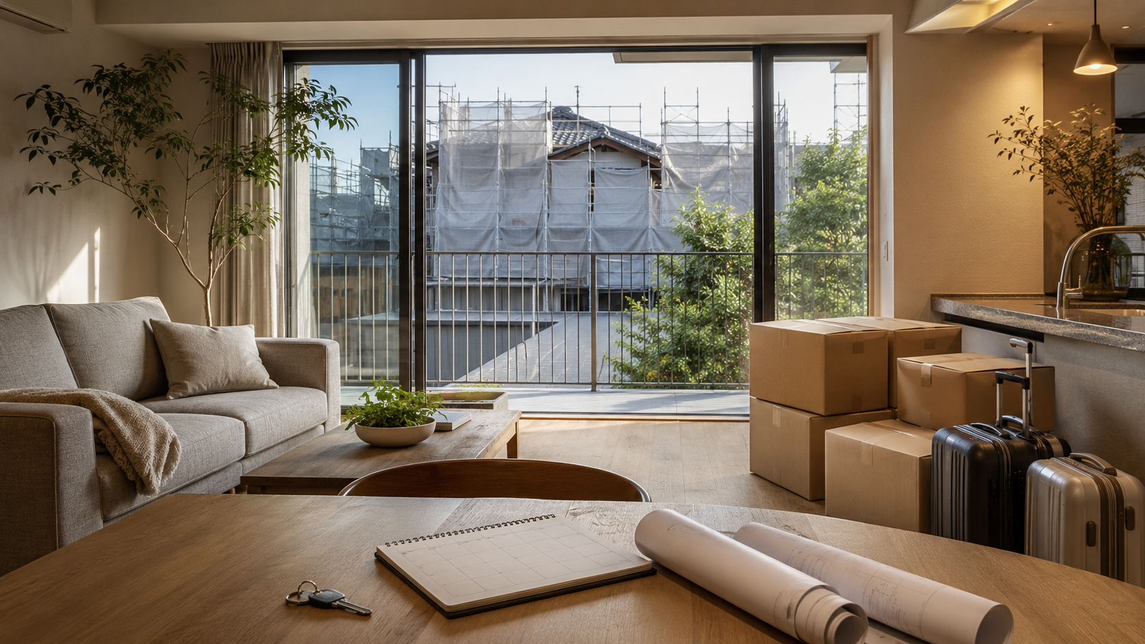 リノベーション中の仮住まい計画、費用と選び方の実務